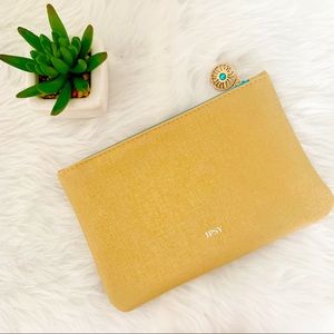 IPSY Stay Golden Gold Glitter Glam Bag
